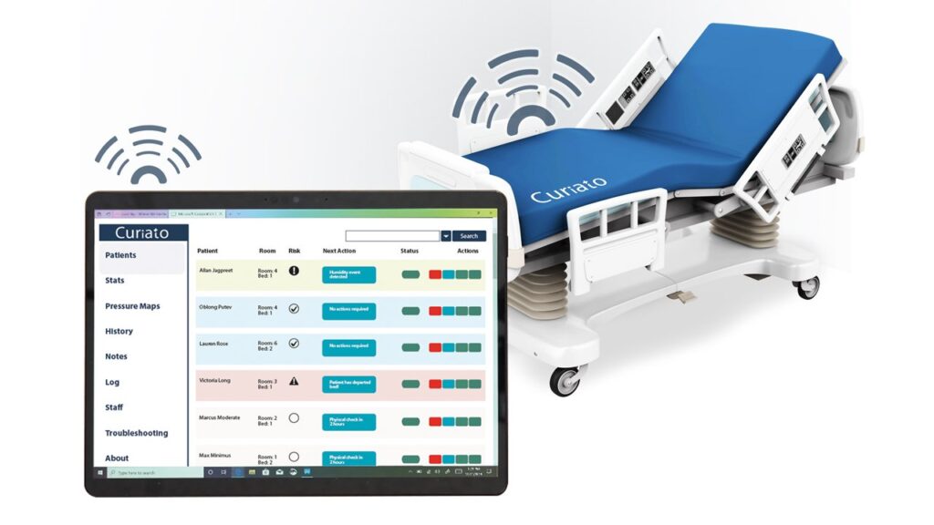 Curiato Smart Bed Monitoring Platform